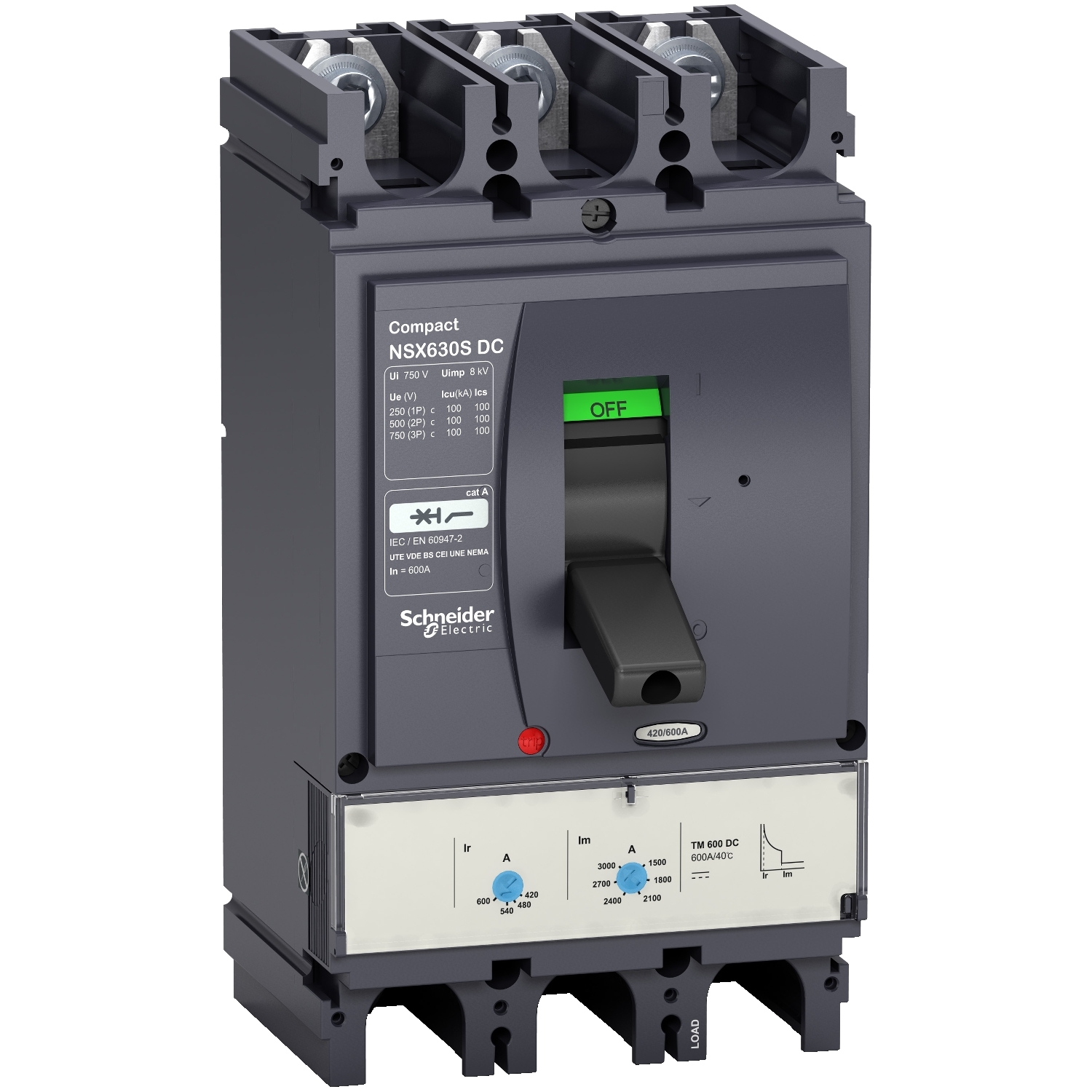 COMPACT NSX600S TM-DC 3P KOMPLETT E