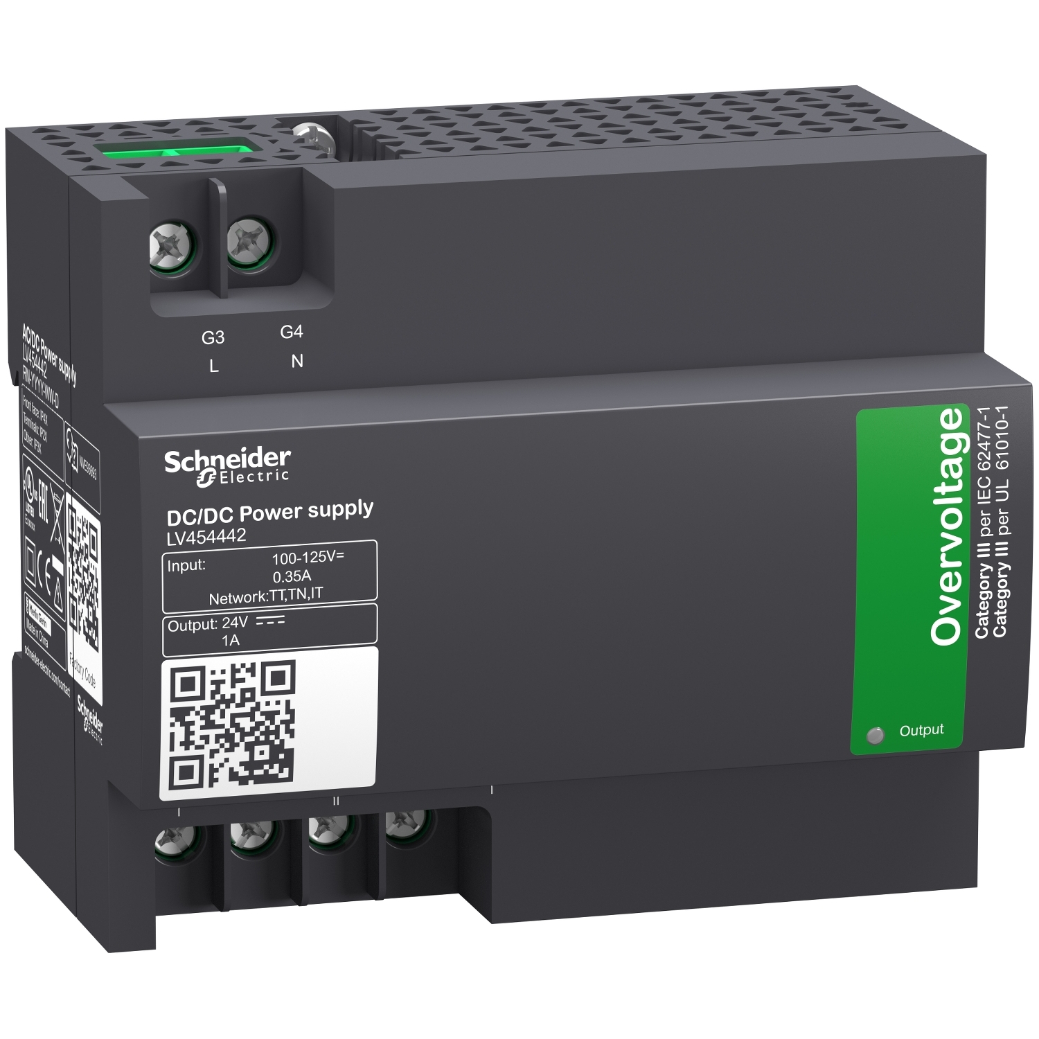 TÁPEGYSÉG AD MODULE 100/125 VDC