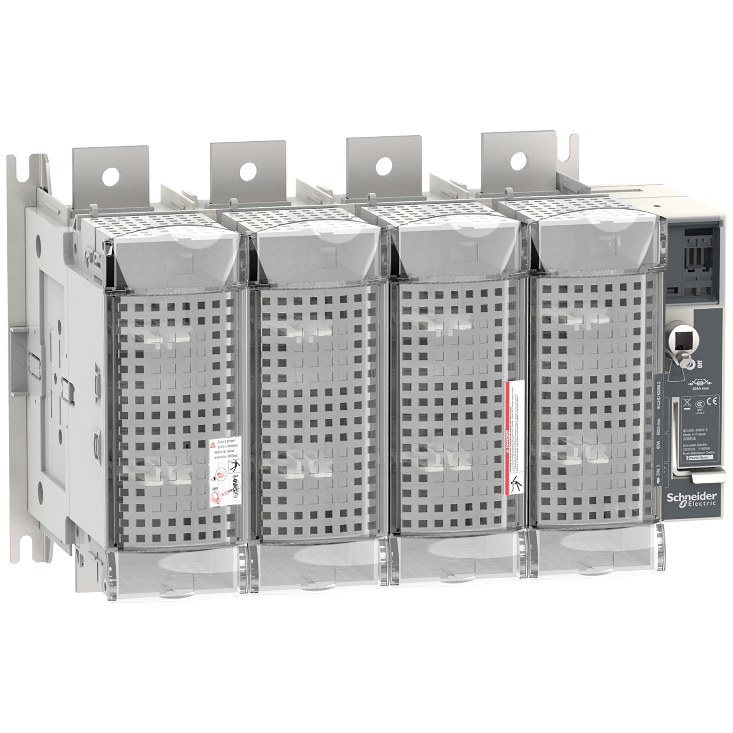 FUPACT GS SDF 800A 4P DIN 3 MELLSŐ