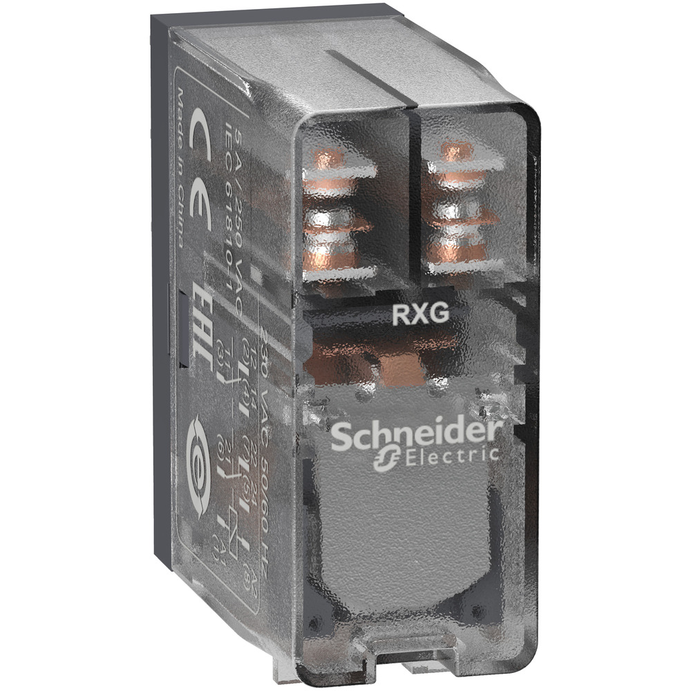 ZELIO RXG INTERFÉSZ RELÉ, 2CO, 5A,