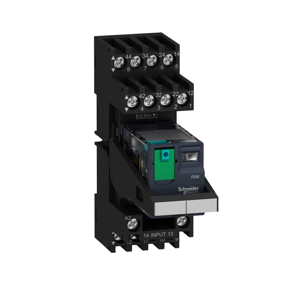 MINI RELÉ DUGASZOLH. 24V/DC 4C/0 6A