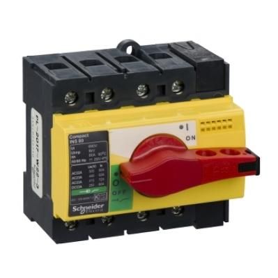INTERPACT INS 80 4P PIROS KAPCSOLÓ