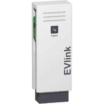 EVLINK elektromos autó töltő álló 2xT2 7kW 1 fázis 32A RFID