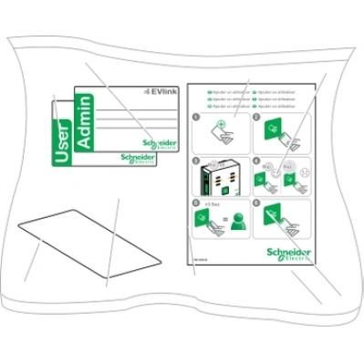 EVLINK, RFID KÁRTYA 10 DB/CSOMAG