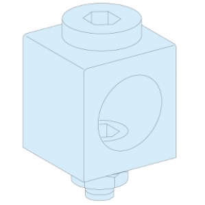 CSATLAKOZÓ KENGYEL 250A 1x185mm2 4db