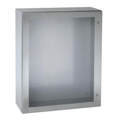 Rozsdamentes acél fali szekrény 700X500X250MM átlátszó ajtós