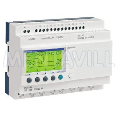 VEZÉRLŐMODUL LC20I/O REL ÓRA 230VAC