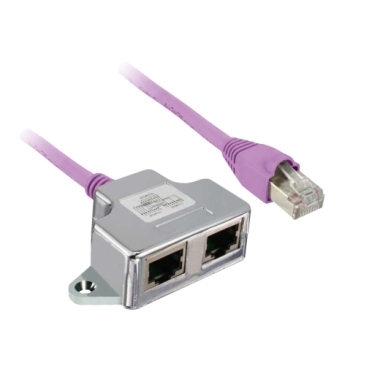 CANOPEN LEZÁRÓ ADAPTER, 2 RJ45