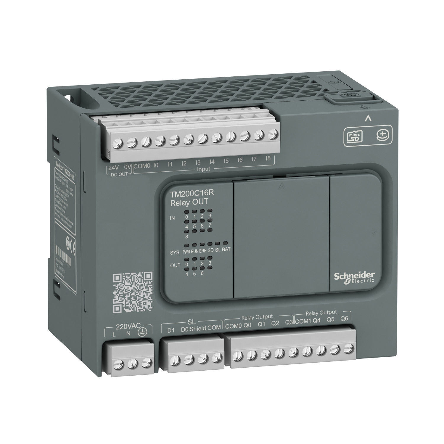 MODICON M200 EASY PLC, 16 I/O1XRS48