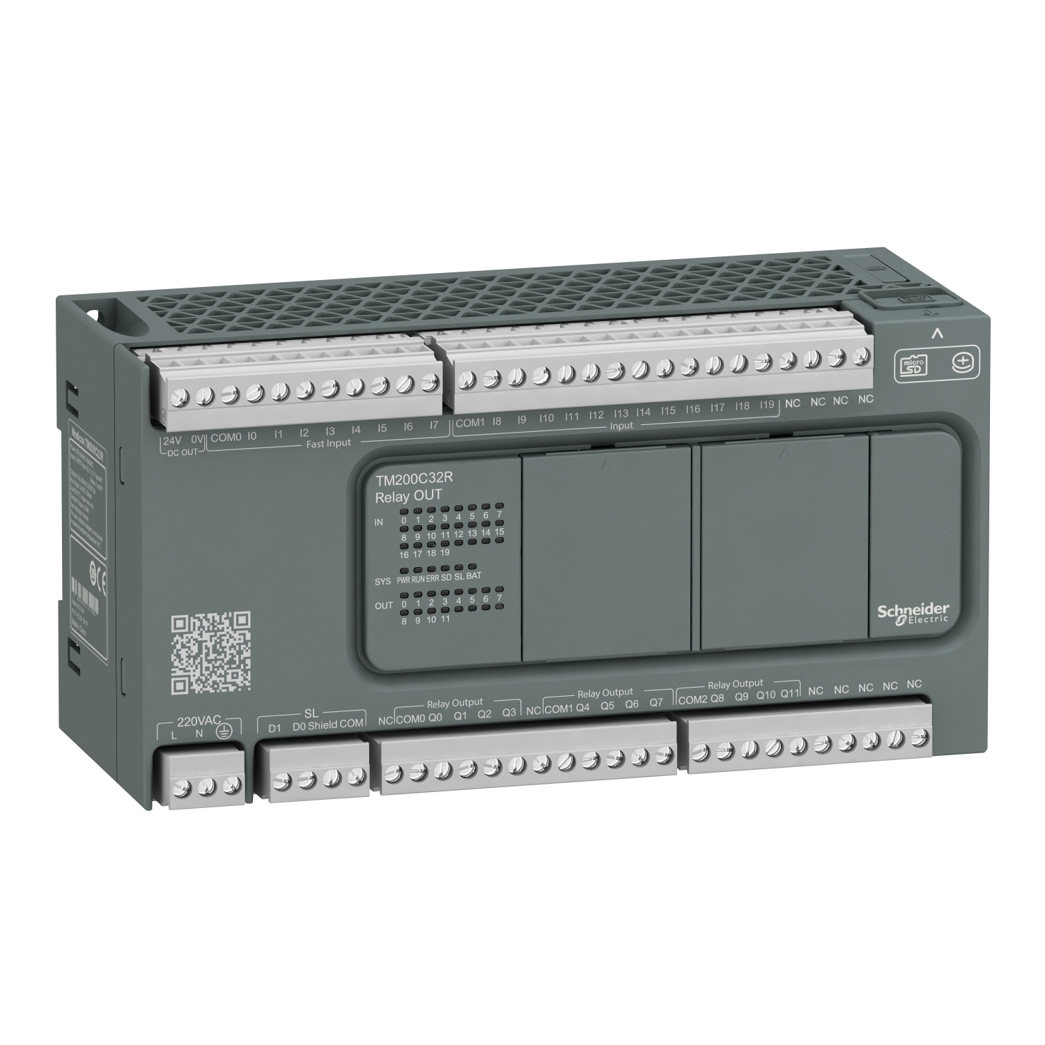 MODICON M200 EASY PLC, 32 I/O1XRS48