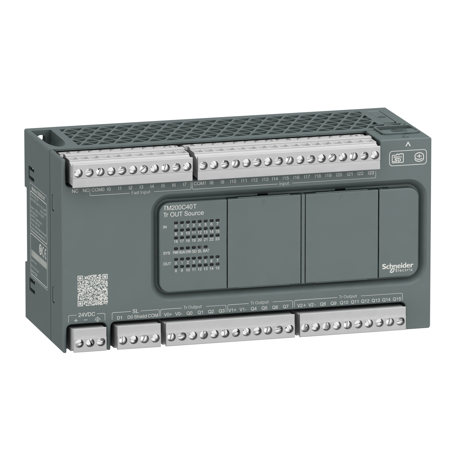 MODICON M200 EASY PLC, 40 I/O1XRS48