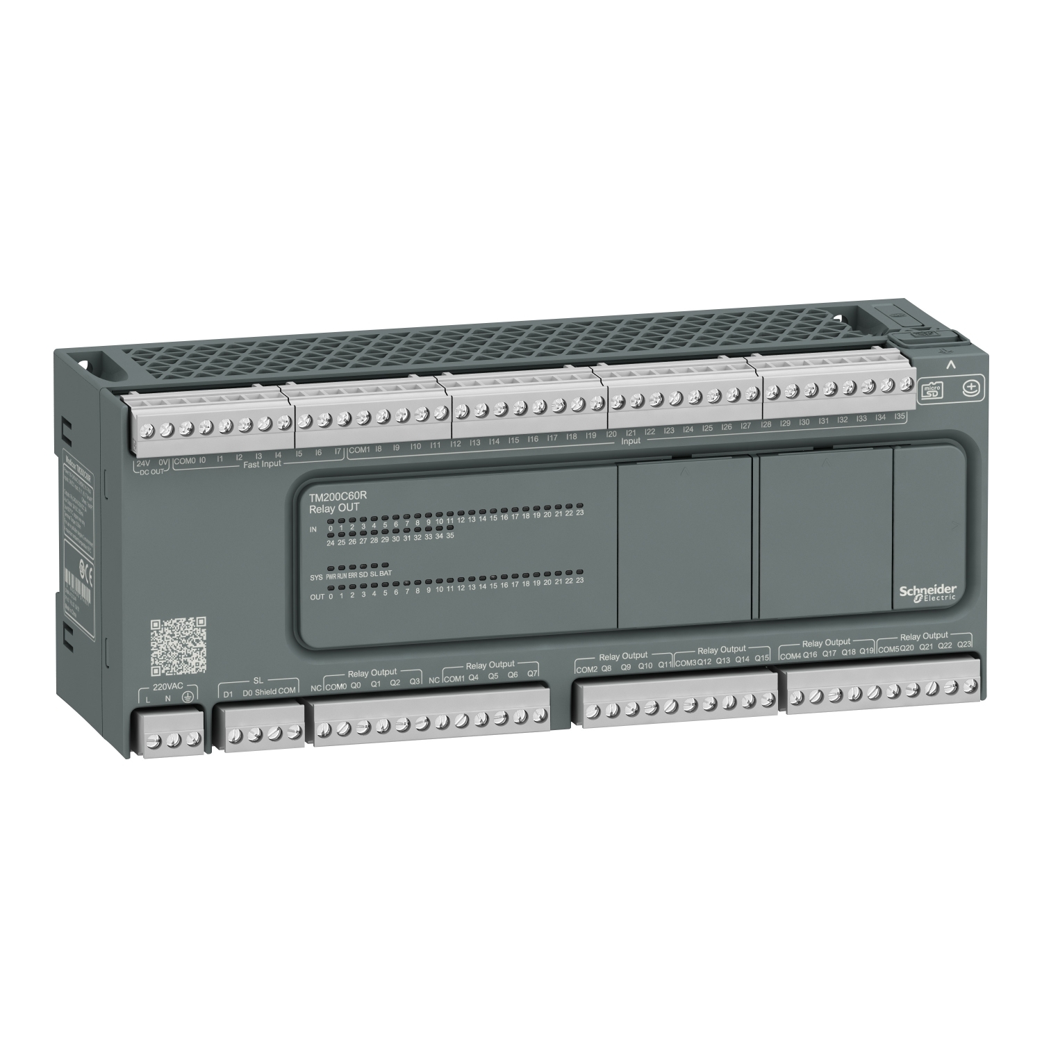MODICON M200 EASY PLC, 60 I/O1XRS48