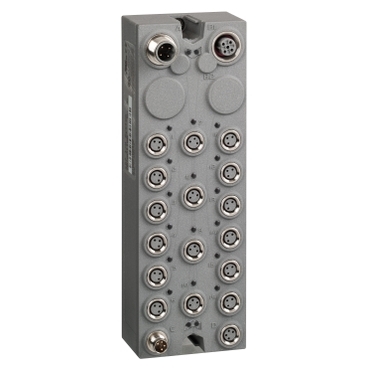 P67 IO MODUL 16DI 24VDC/M8