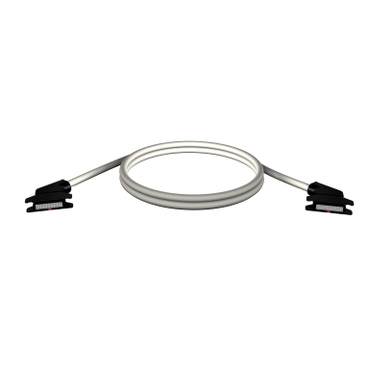 HE10 CONNECTOR TO TF2, RIBBON 2M
