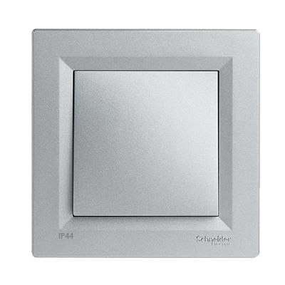 ASFORA 106 VÁLTÓKAPCSOLÓ IP44 ALU