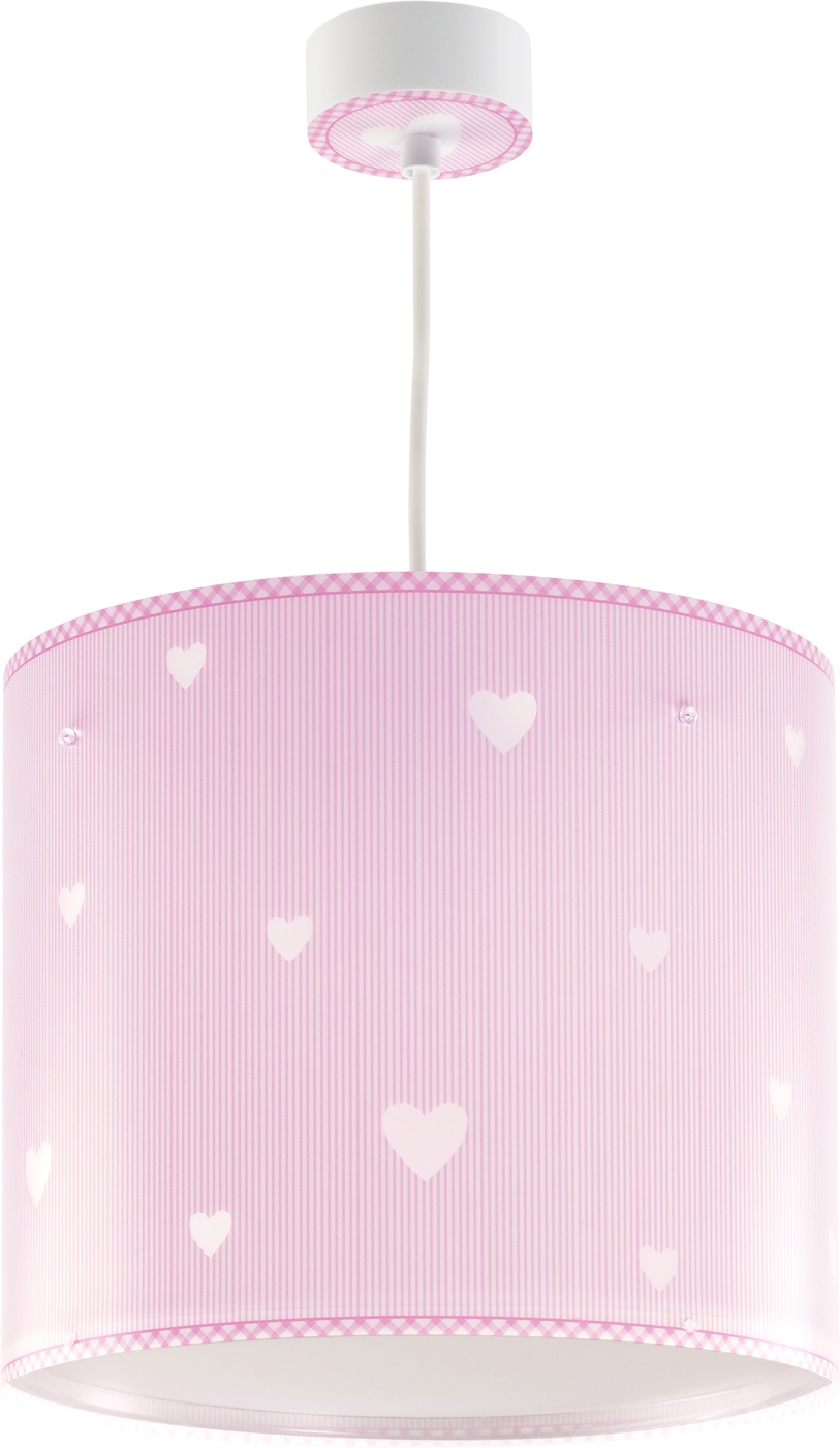 Mennyezeti függesztett lámpa E27 max. 15W sweet dreams rózsaszín