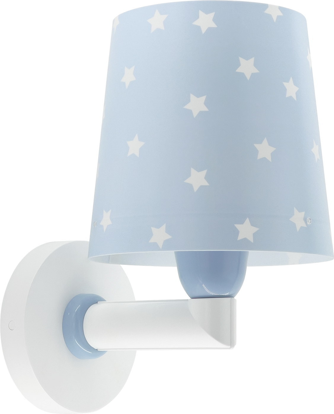 Oldalfali lámpa E27 max. 15W star light kék