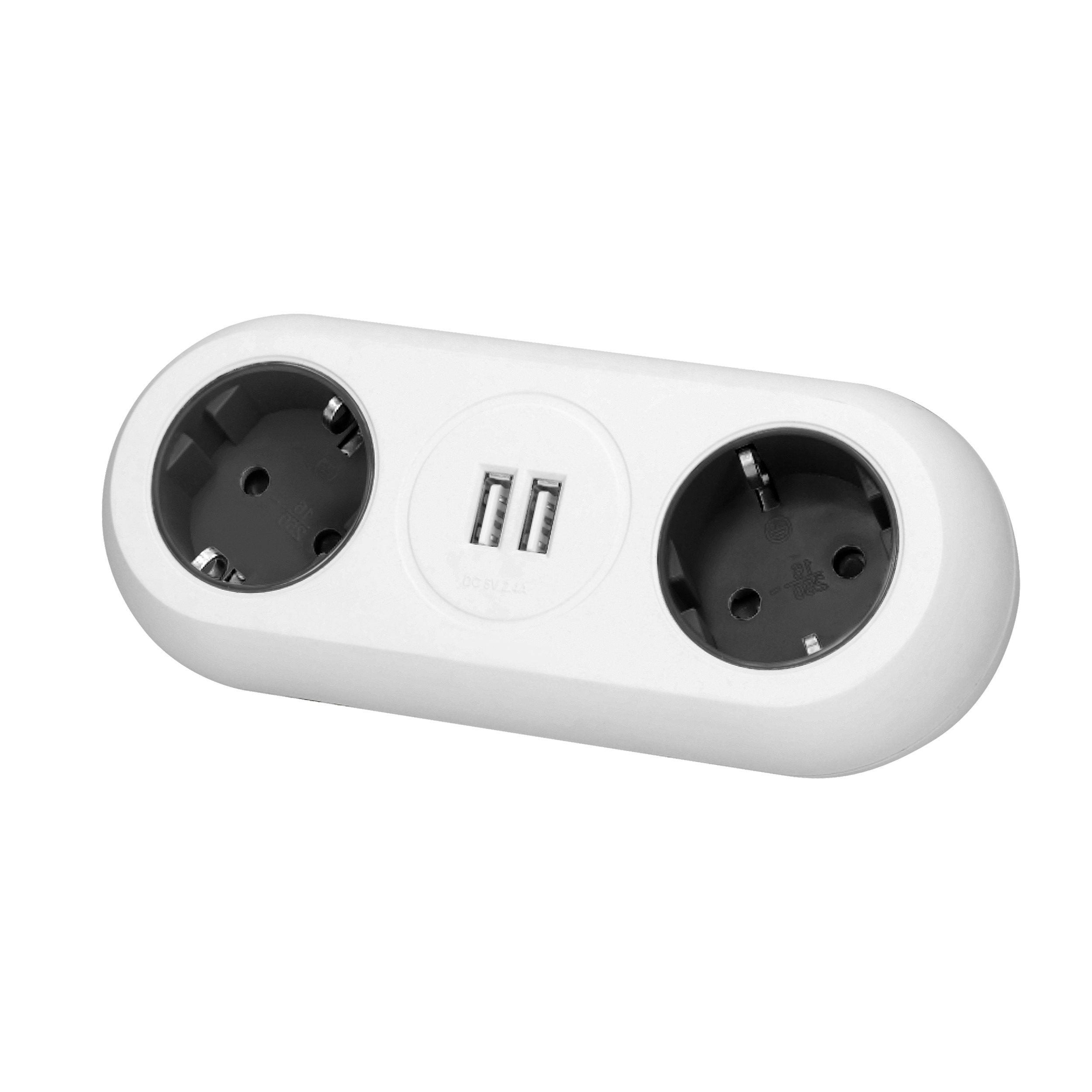 ORNO FÖLDELT. ALJ. 230V+2xUSB SATUS