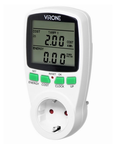 ENERGIAKÖLTSÉG-MÉRŐ 3680W 230V