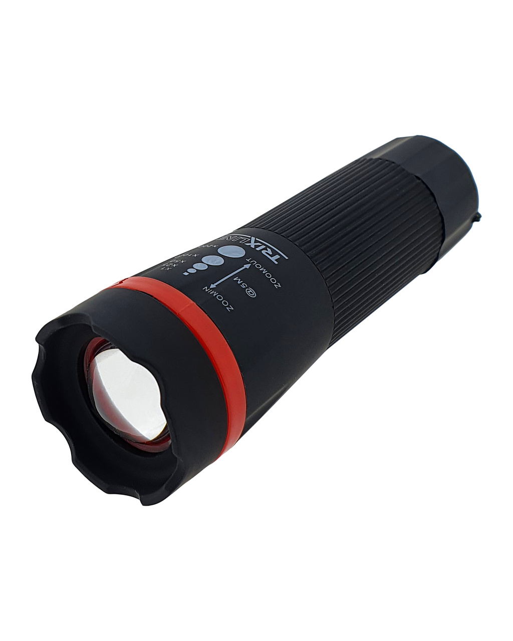 LED ZSEBLÁMPA COB  1W 3xAAA FEKETE