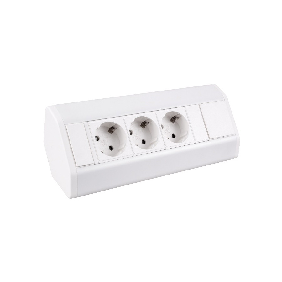 ASZTALI ELOSZ.SAROK 2x230V FEH.