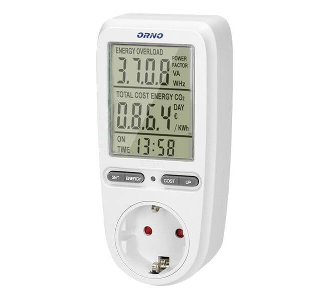 ENERGIAKÖLTSÉG-MÉRŐ 3680W 230V@