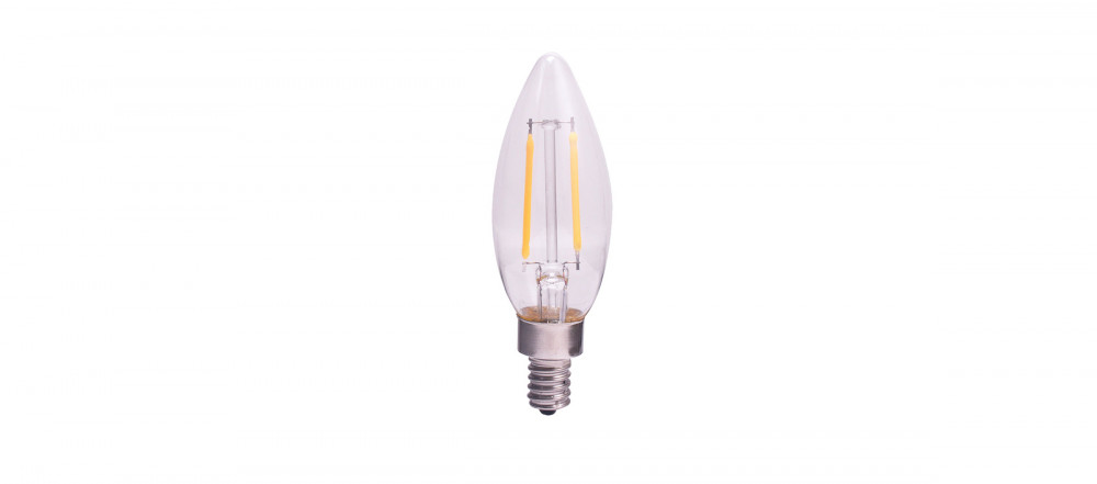 LED FILAMENT LONDON LÁMPÁHOZ 2W GYERTYA 250 Lumen