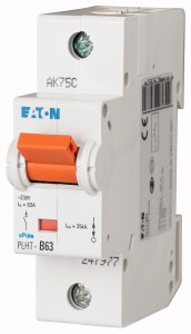 MOELLER PLHT-C63 KISMEGSZ. 1P 20KA
