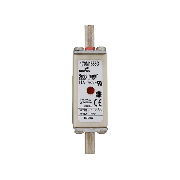 BUSSMANN KÉS.BET. 000-16A gR 690V