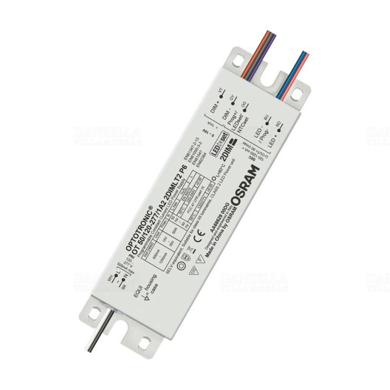 LED TÁPEGYSÉG OT 50/120…277/1A2 2DIP