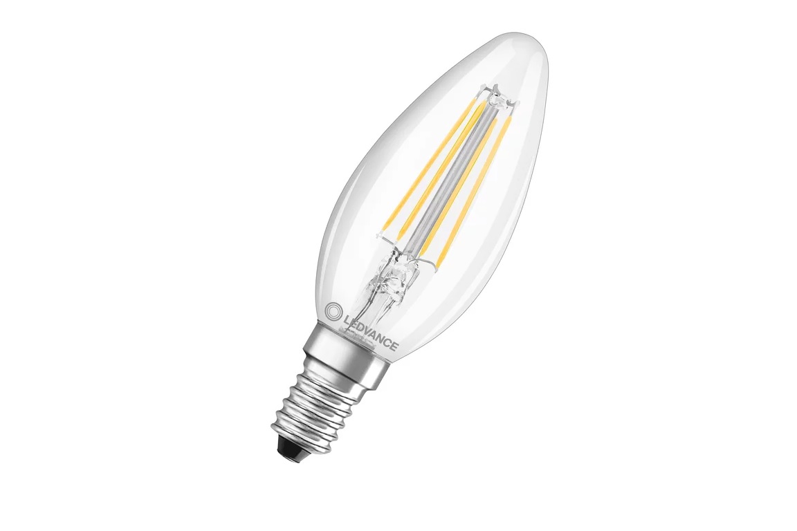 LED gyertya E14 4W/840 230V filament 470lm 4000K