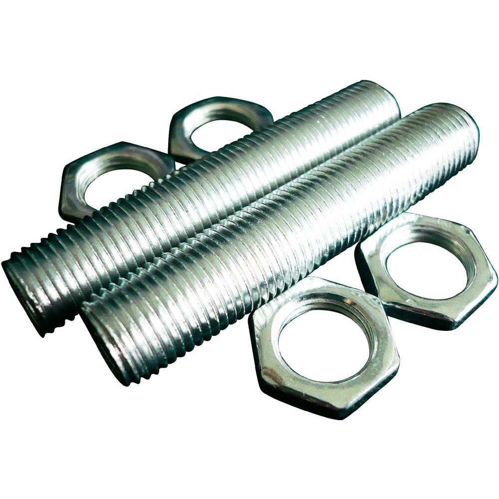 KÖZCSAVAR ANYÁVAL M10X1 30MM, FÉM (