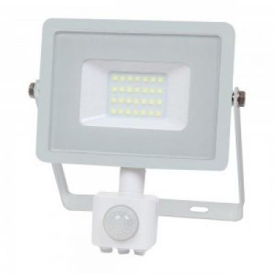 LED fényv. mozg. 20W 6500K IP44 feh 1800lm