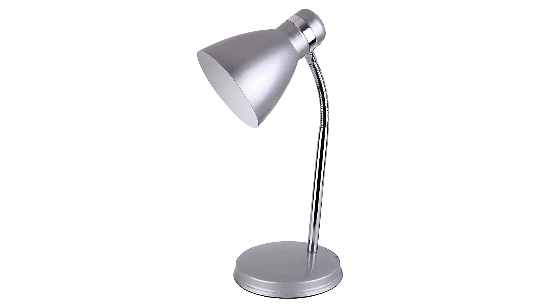 Íróasztali lámpa 1*40W E14 ezüst h320mm