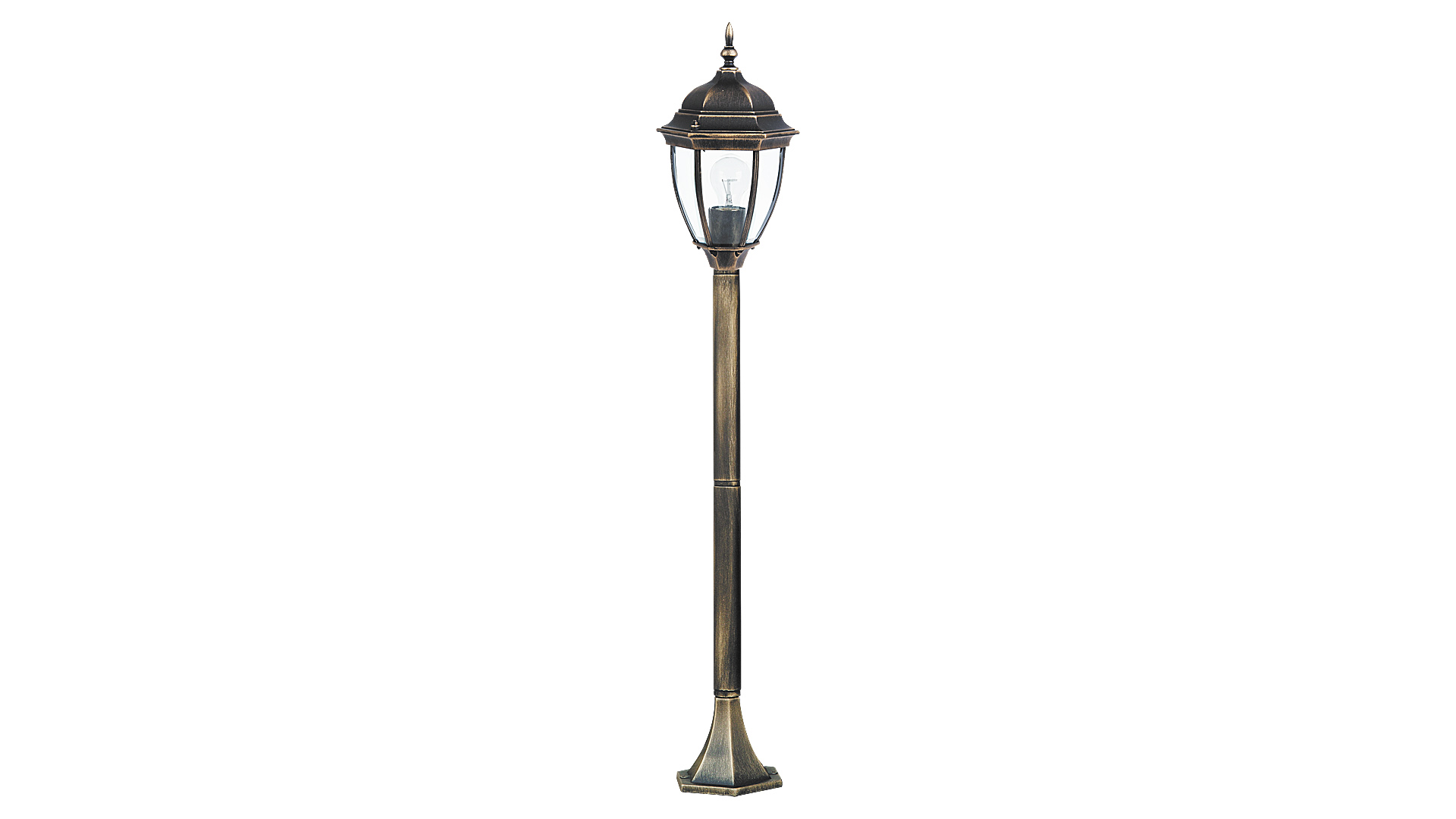 TORONTO  kültéri álló lámpa antik arany E27 1x100W  IP44