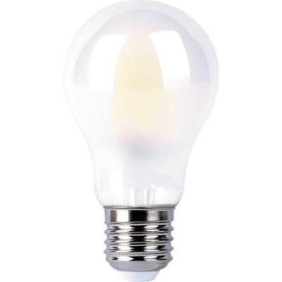 LED E27 10W normál opál 3000K@