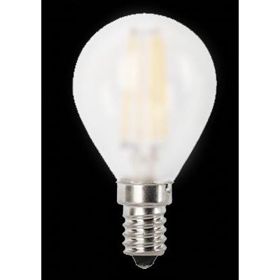 LED E14 4W gömb opál 350lm 2700K@