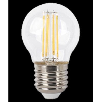 LED E27 4W gömb filament 450lm2700K@