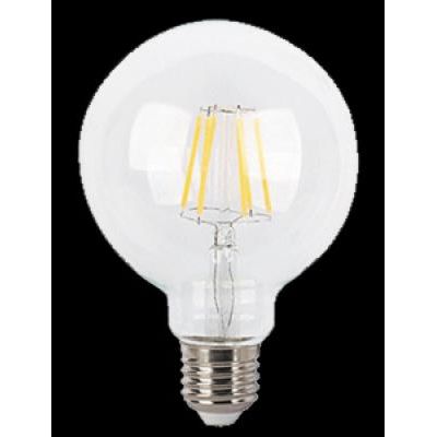 LED E27 7W glob filament 850lm2700K@