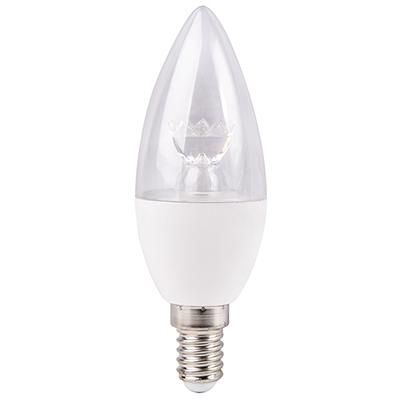 LED E14 6W gyertya 480lm 4000K@