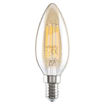 LED E14 gyertya filament 4W 350lm@