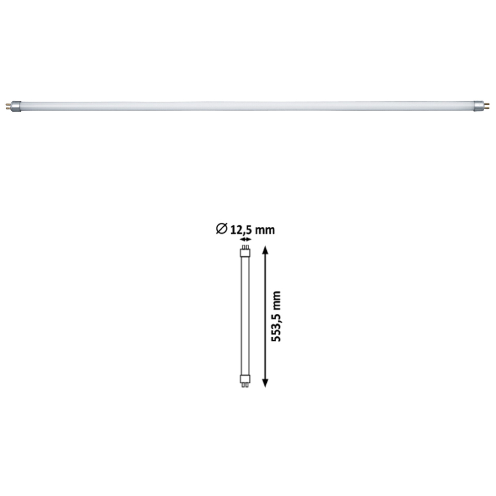 Fénycső T4 20W G5 1260lm 8000h, 2700K