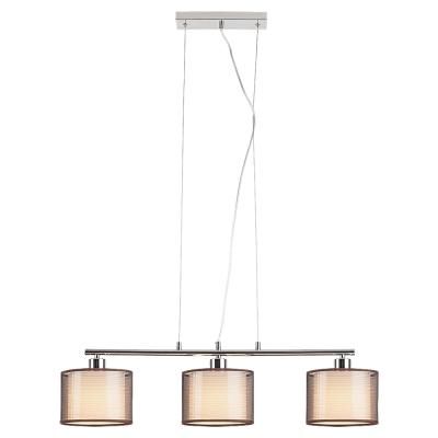 ANASTASIA függ. E27 3x60W króm/bar~