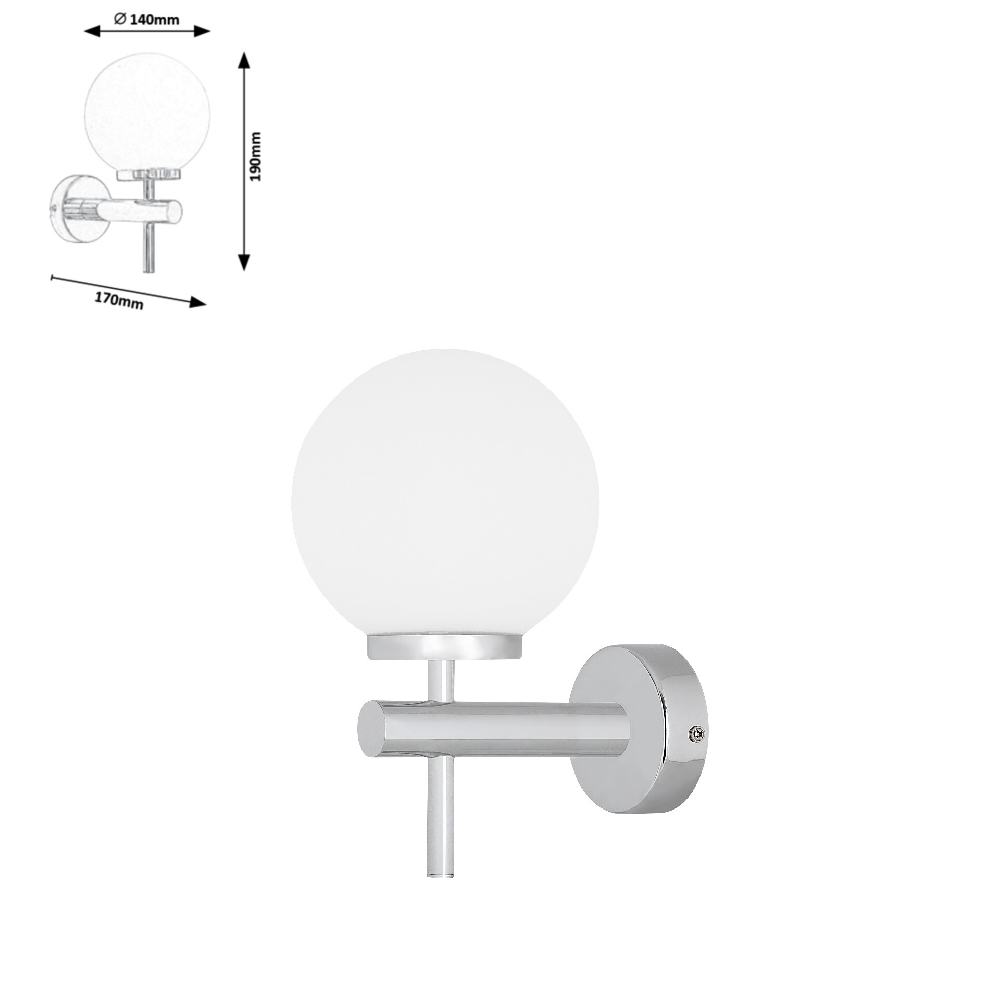 AVERY fürdőszobai lp.6W LED 550lm#