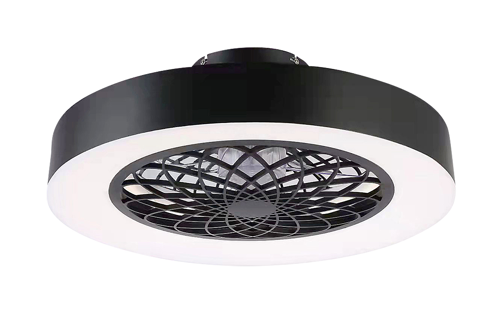 ADONIAS ventilátoros mennyezeti LED 35W fekete
