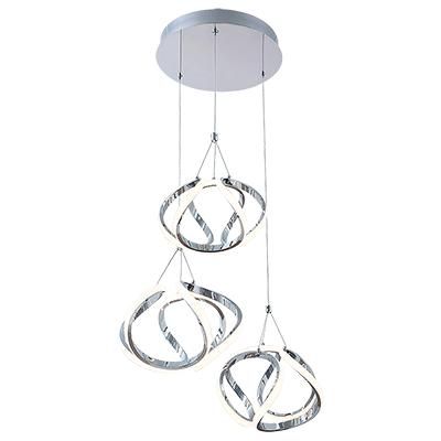 PALMIRA függ.50W LED króm 3400lm