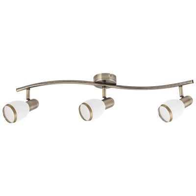 ELITE 3-as szpot E14 3x40W bronz