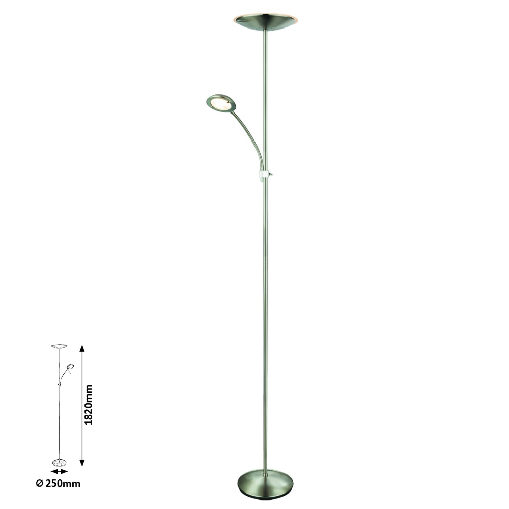 VLASTA állólp. LED 18+5W 3000K *@