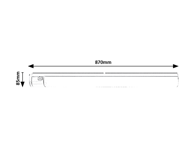 DUDDU,BELT.PULTMEG. LED20W, L87CM, @