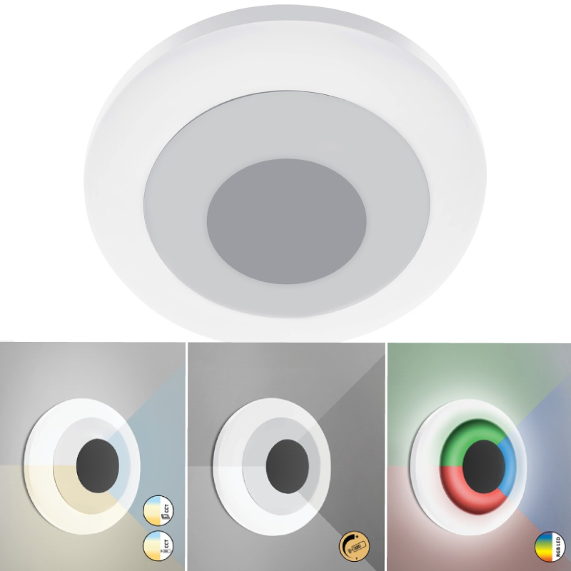 CALVIN, BEL.MENNY.LED 40W, FEHÉR,D5